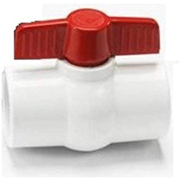 LASCO V10491N 1" Slip Schedule 80 PVC Ball Valve - Getlegitdeals