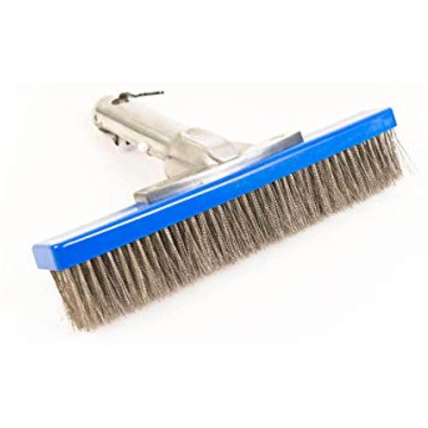 Pool Style 10'' Stainless Steel Algae Brush for Swimming Pools & Spas - Getlegitdeals