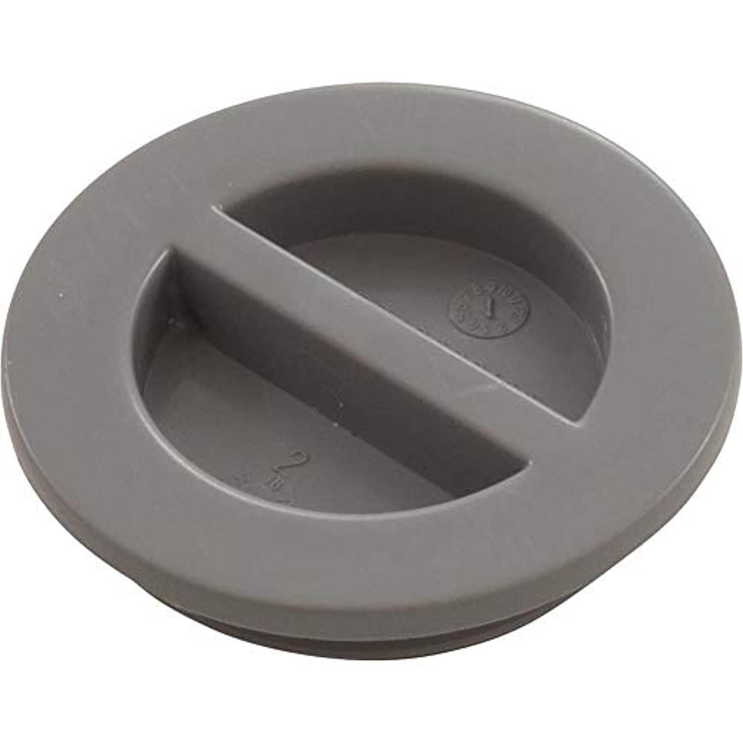 Custom Molded Products 1.5In Npt Flat Plug, Gray #25542-001-000