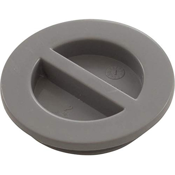 Custom 25542-001-000 1.5" MIP Flat Pool Plug with Gasket - Gray - Getlegitdeals