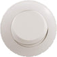 Waterway Plastics Eyball Fitt.Slot Opening 1 1/2" Mpt - White