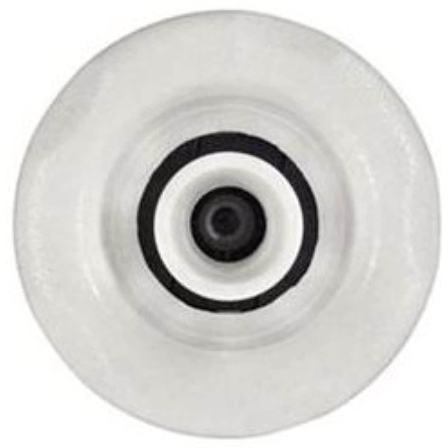 Waterway Plastics 229-8050 3.37 in. Smooth Five-Scallop Directional Spa Jet, White - Getlegitdeals