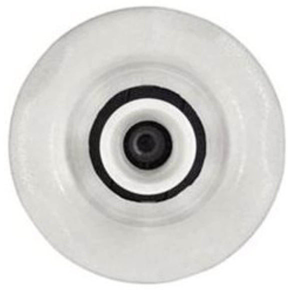 Waterway Plastics 229-8050 3.37 in. Smooth Five-Scallop Directional Spa Jet, White - Getlegitdeals