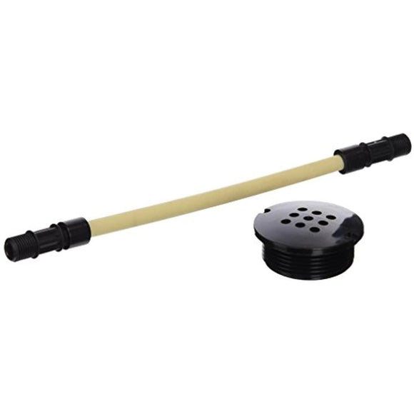 Custom Molded Products 25503-004-000 Pool Bubbler 1-1/2-Inch Black - Getlegitdeals