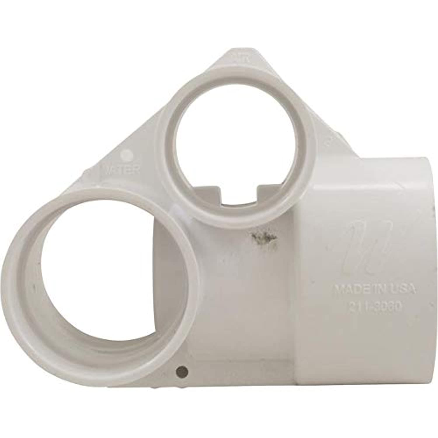 Jet Body, WW Poly Storm Gunite, a1-1/2"s, w2"s, Tee, White, Thd - Getlegitdeals