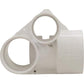 Jet Body, WW Poly Storm Gunite, a1-1/2"s, w2"s, Tee, White, Thd