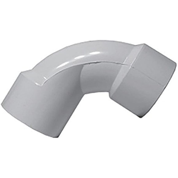 LASCO 406-025SW 2.5" Slip x 2.5" Slip Sweep Elbow 406025SW - Getlegitdeals