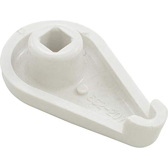 Air Ctrl Handle, Waterway 1" Top Access, Lever Style, White - Getlegitdeals