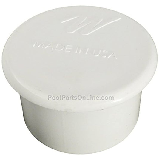 Waterway Plastics 715-4000 1.5 in. Spigot Fitting PVC Plug