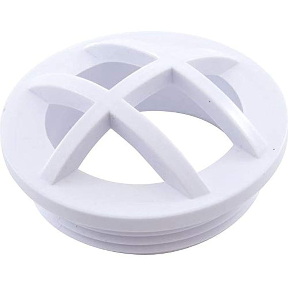 Custom Molded Products Grate, CMP Wall Fitting, 1-1/2" Male Pipe Thread, White - Getlegitdeals