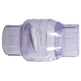 Super Pro SP0830-15C 2" Spring Check Valve 0830-15C Clear (1/4 Pound) - Getlegitdeals
