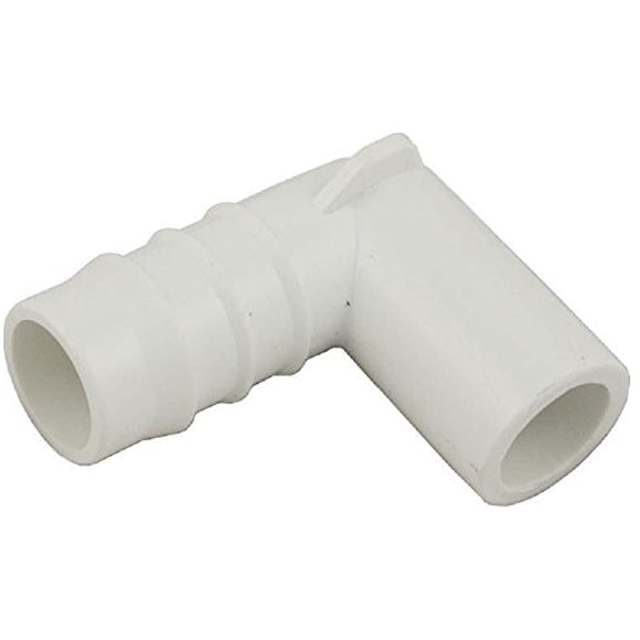 Waterway 411-3500 90° 0.5" SPG x 0.75" Barb Pool & Spa Adapter Fitting - Getlegitdeals