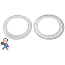 Waterway Set of (2) 2 1/2" Spa Hot Tub Pump Union T Gasket O.D. 3 1/2" 2 3/8" I.D. - Getlegitdeals