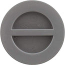 Custom 25542-001-000 1.5" MIP Flat Pool Plug with Gasket - Gray - Getlegitdeals