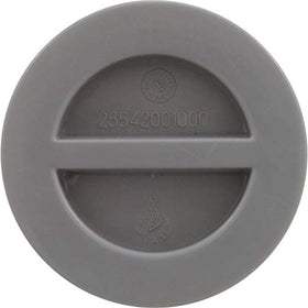 Custom 25542-001-000 1.5" MIP Flat Pool Plug with Gasket - Gray - Getlegitdeals