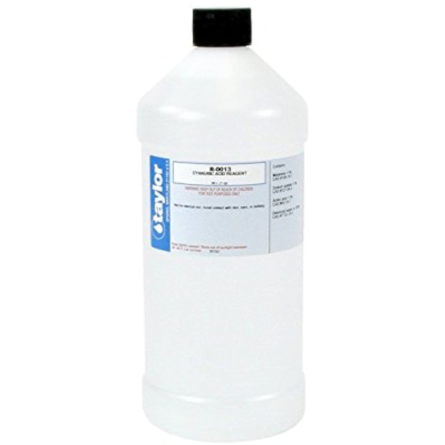 TAYLOR TECHNOLOGIES INC R-0013-F CYANURIC ACID 32 OZ