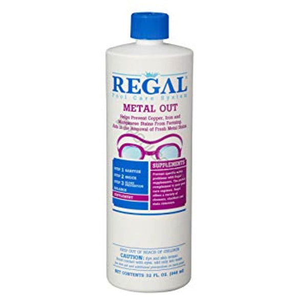 REGAL Metal Out 1 Qt. Bottle for Swimming Pools and Spas - Getlegitdeals