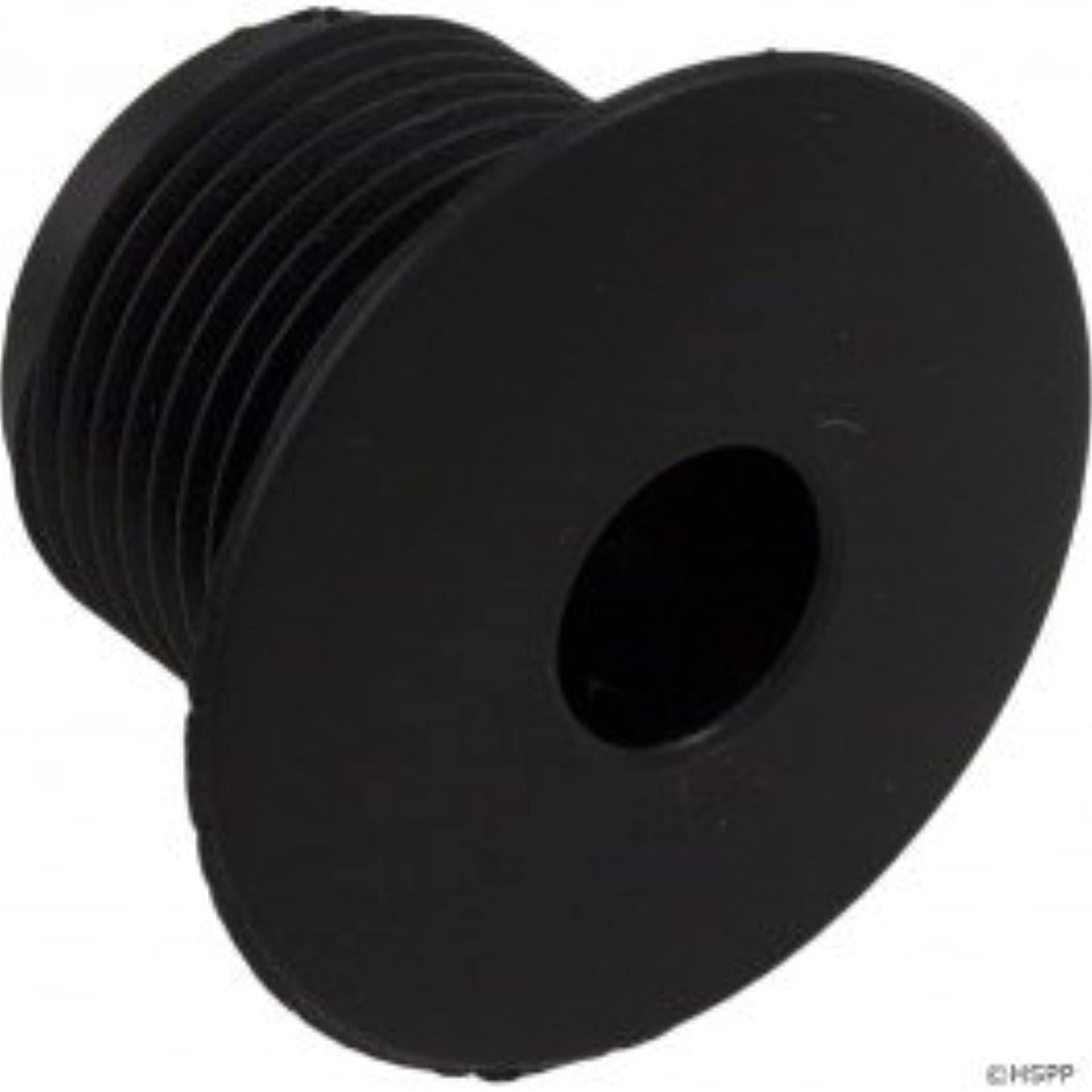 Waterway Plastics 215-9861 1.5 in. in Ozone Wall Fitting, Black