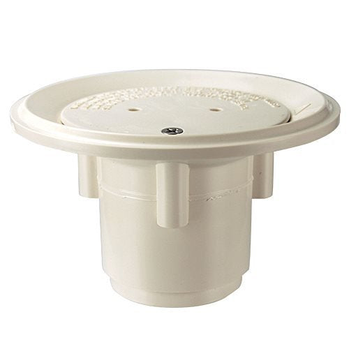 Pentair 08417-0000 Floor Inlet Fitting with 1-1/2-Inch Slip Bushing, 2-Inch Slip, White