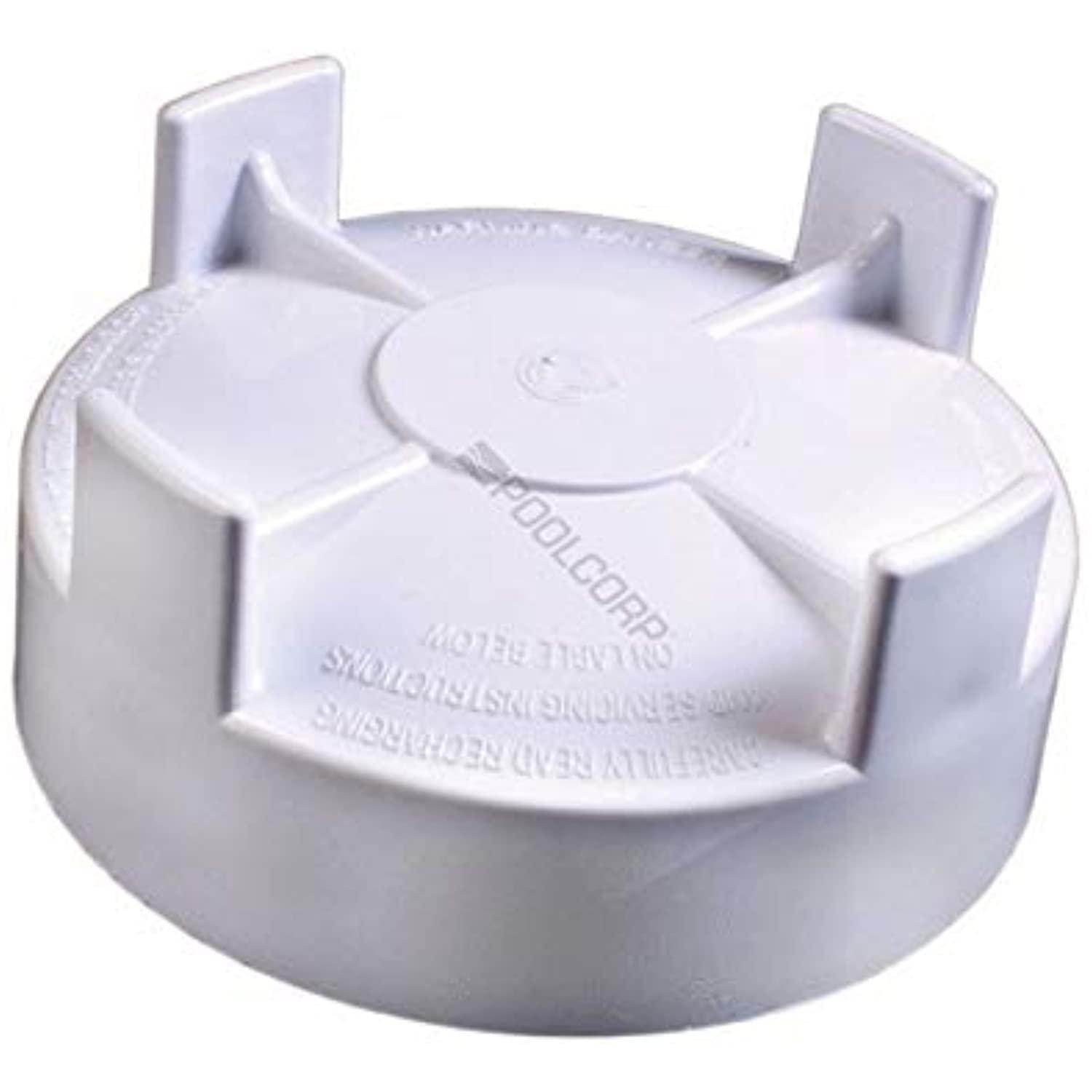 Super Pro Threaded Cap for Model 320, 322 in-Line Automatic Chemical Feeder - Getlegitdeals