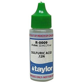 TAYLOR TECHNOLOGIES INC R-0009-A SULFURIC ACID .12N 3/4 OZ - Getlegitdeals