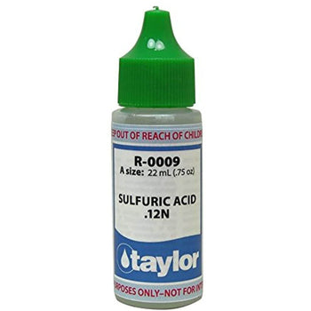 TAYLOR TECHNOLOGIES INC R-0009-A SULFURIC ACID .12N 3/4 OZ - Getlegitdeals