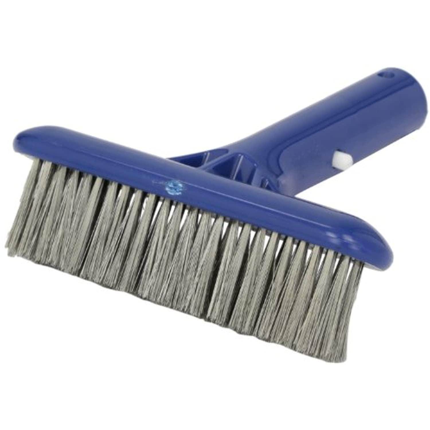 Pentair R500012 410 Molded Back Stainless Steel Algae Brush for Plaster, Concrete and Gunite Pools, 6-Inch - Getlegitdeals