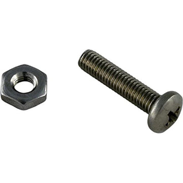 Jandy Zodiac C75 10-32 Thread By 0.87" Stainless Steel Pan Head Screw with Nut - Getlegitdeals