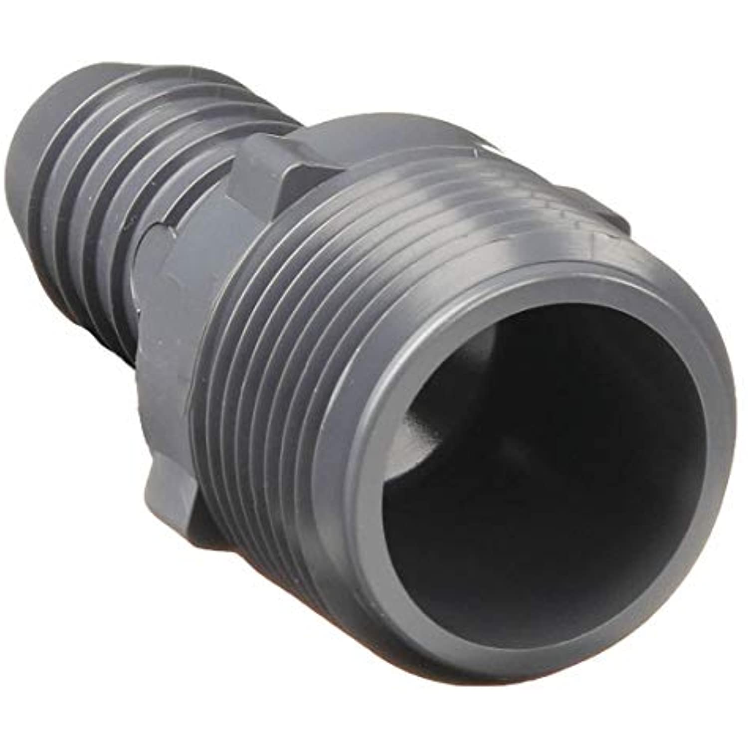 LASCO PVC Reducing Male Adapter, MNPT x Insert, 1-1/4" x 1-1/2" Pipe Size - Pipe Fitting - Getlegitdeals