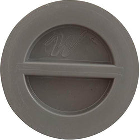 Waterway Plastics WW4004147B 1.5 in. Flush Plug with Gasket44; Gray - Getlegitdeals