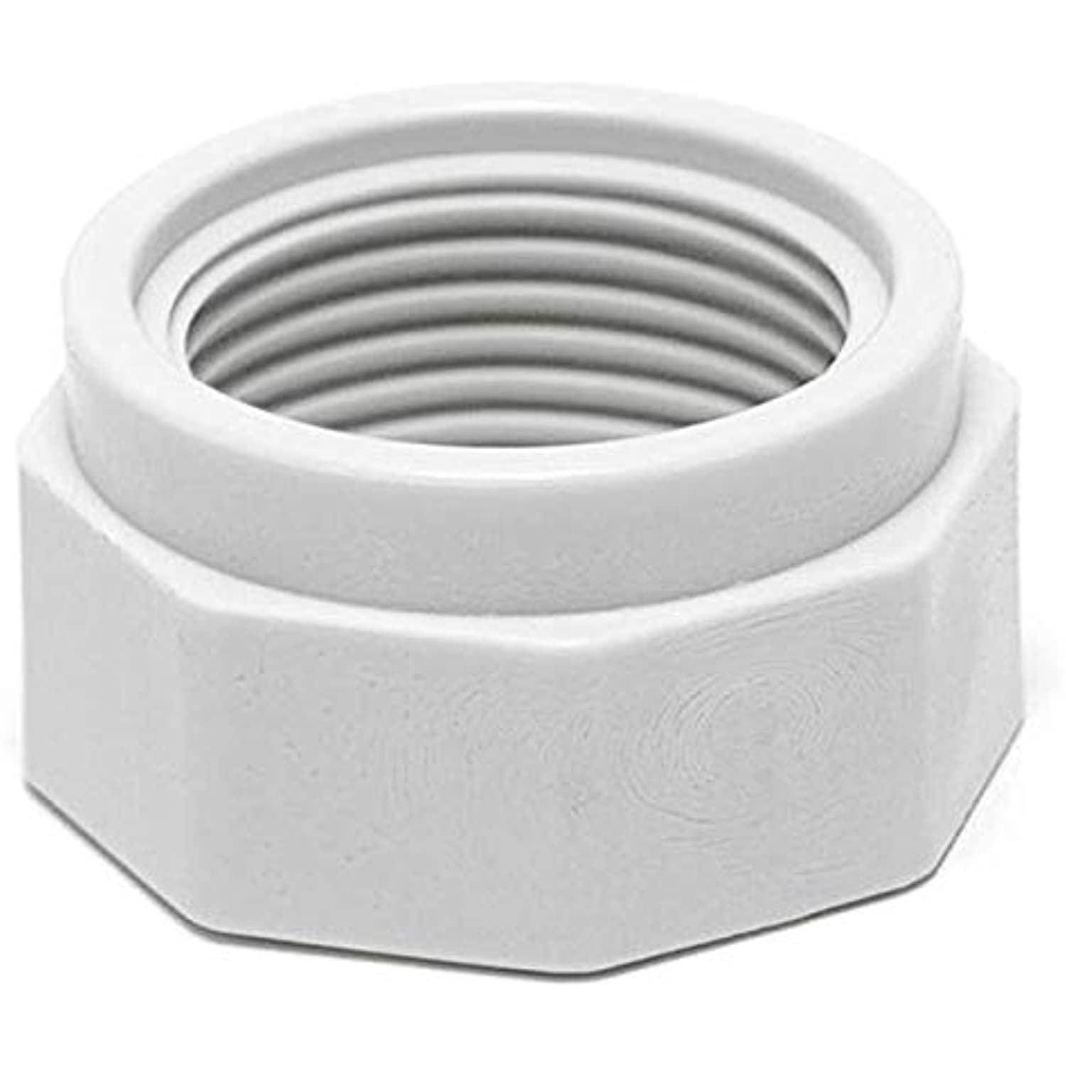 2) Polaris D15 Swimming Pool Cleaner 180 280 380 Feed Hose Nuts Part D-15, White - Getlegitdeals