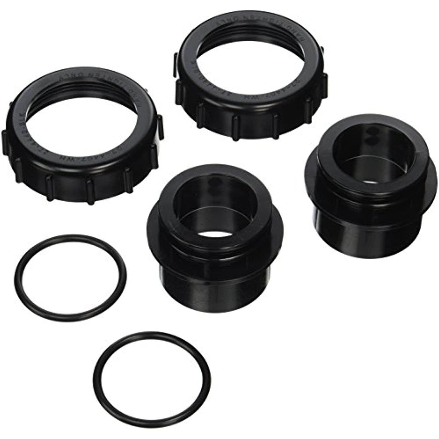 Pentair 270100 Black Valve Adaptor Replacement Kit Pool/Spa Cartridge and D.E. Filter - Getlegitdeals