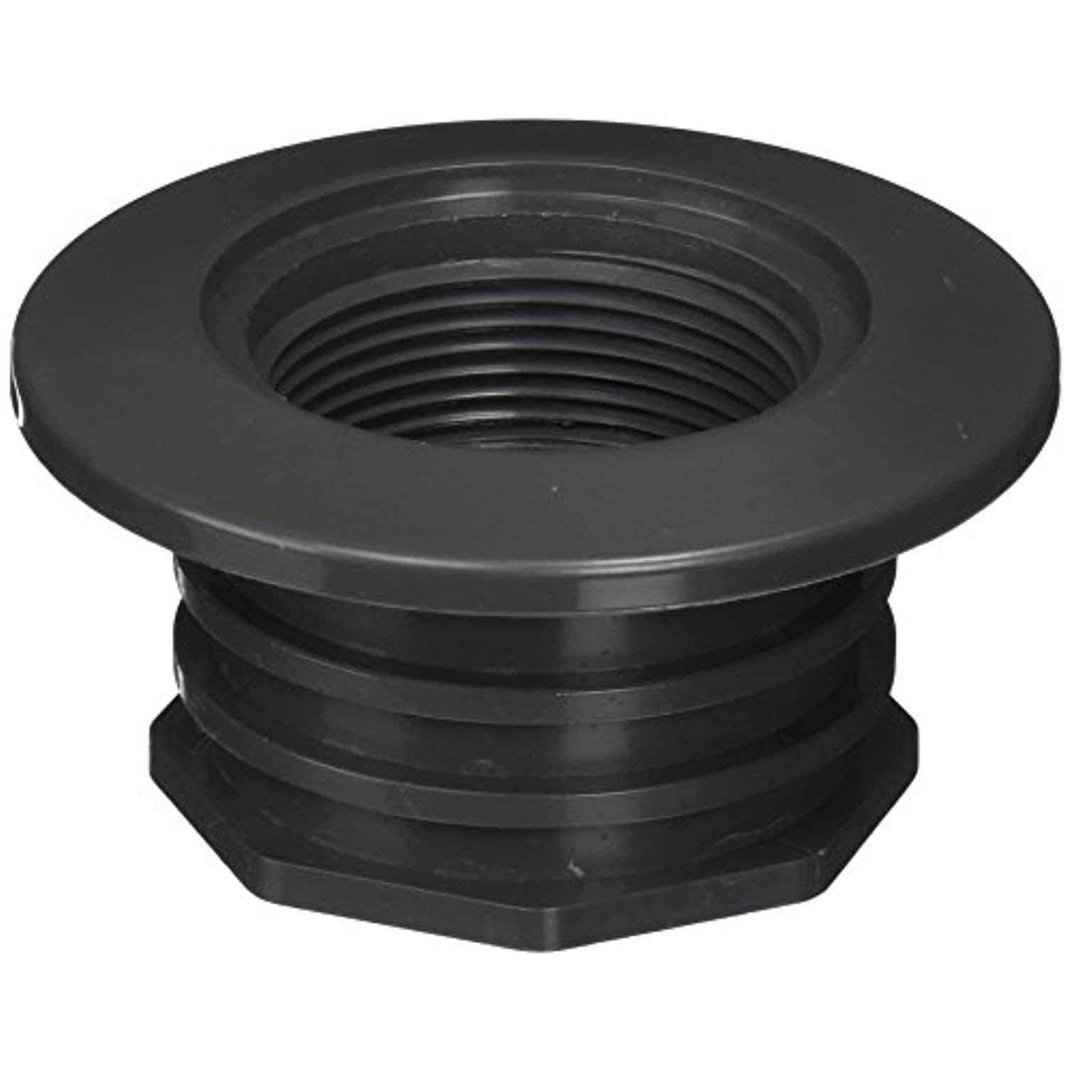 Super Pro 25523-107-000 Inlet Fitting, 1-1/2-Inch, Dark Grey - Getlegitdeals