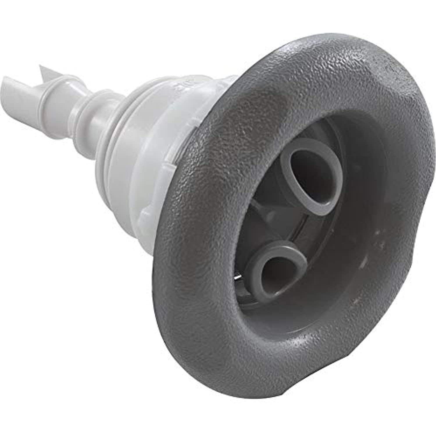 Waterway 229-8127 3.37" Threaded Poly Storm Twin Roto 5-Scal Jet Internal Gray - Getlegitdeals