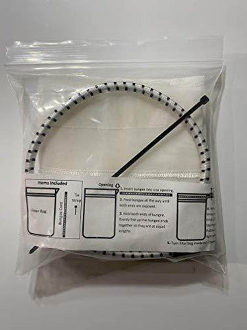 Replacement Mesh Debris Bag for Power-Vac PV2100 Pv2200 PV2500 PV3000 019-D-2100 - Getlegitdeals