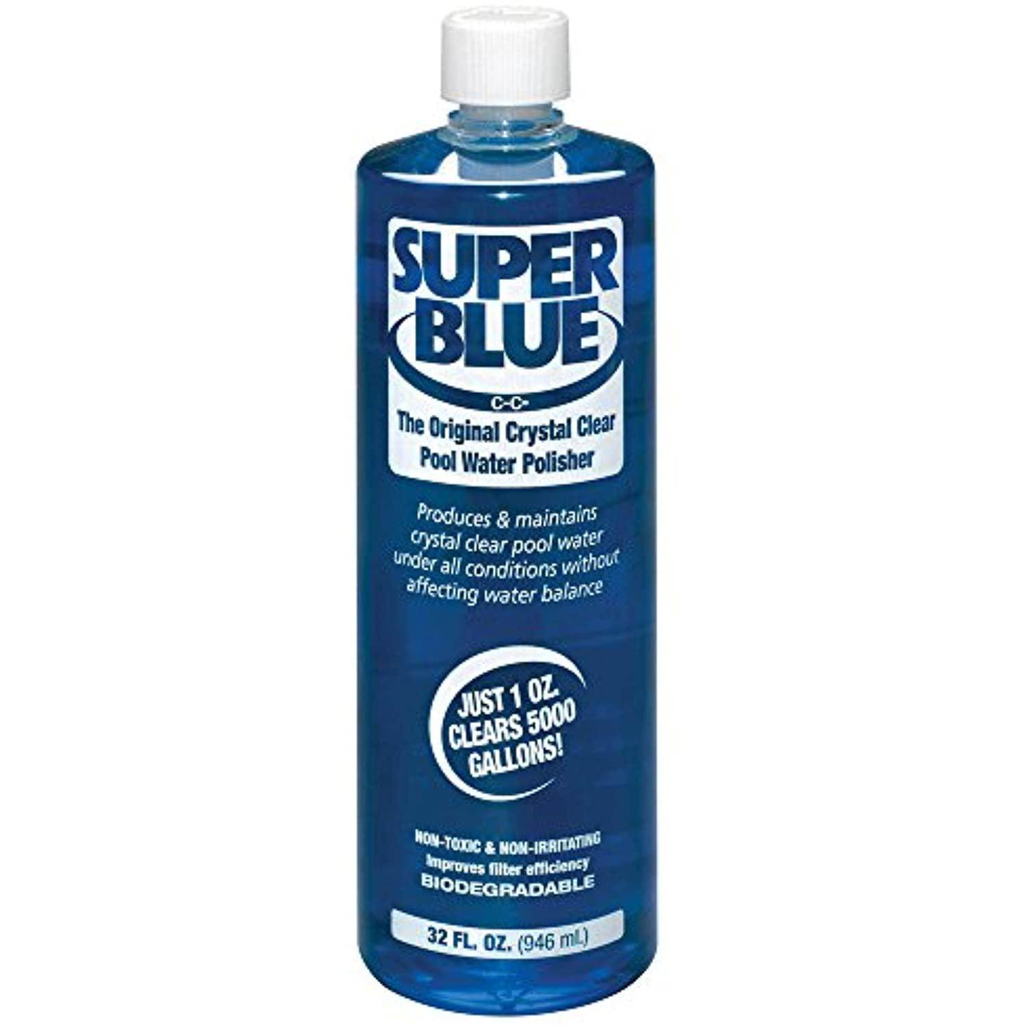 Robarb R20154 Super Blue Clarifier 1-Quart Crystal Clear Pool Water Polisher - Getlegitdeals