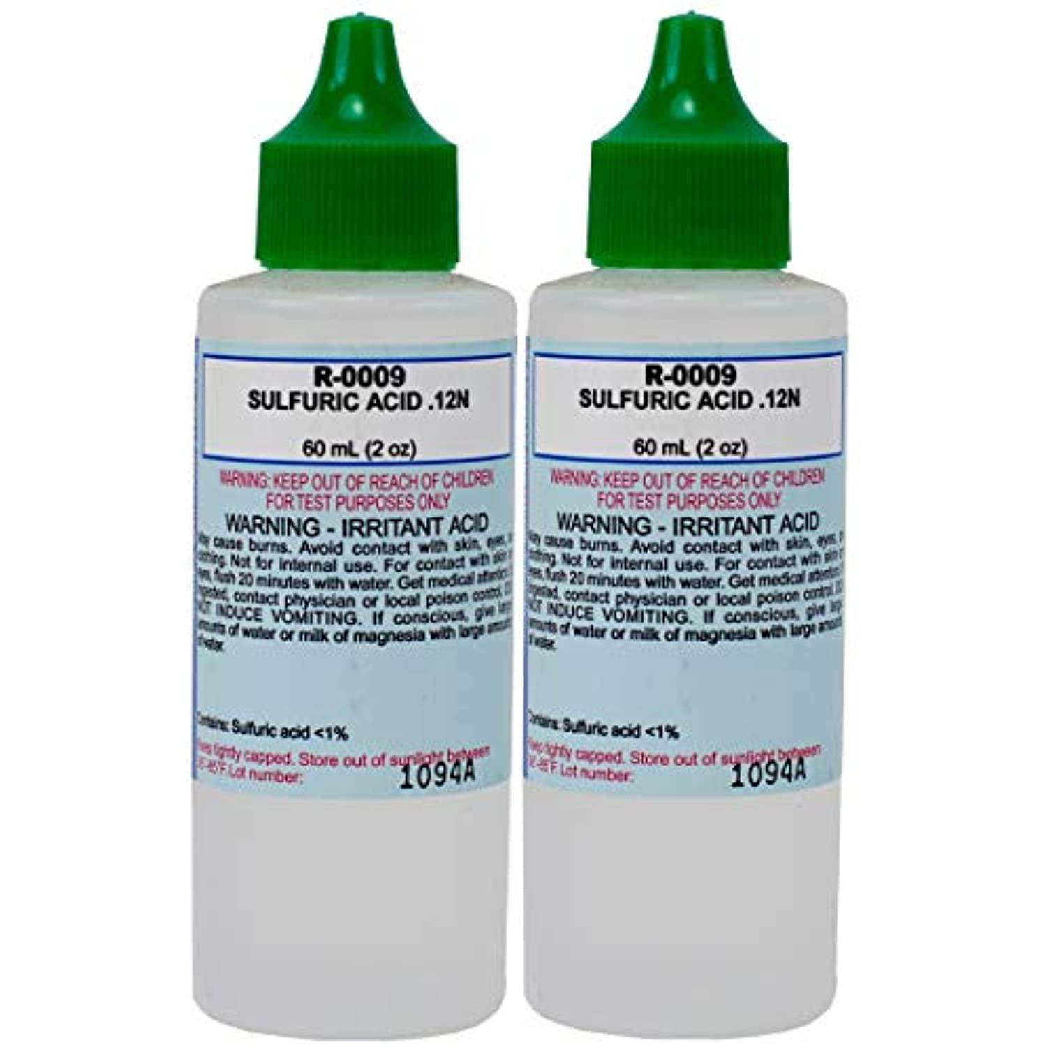 taylor R-0009 Sulphuric Acid .12N (2 oz) (2 Pack) - Getlegitdeals