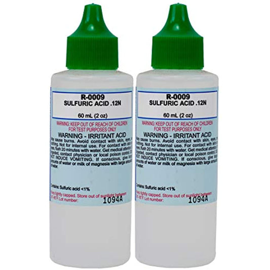 taylor R-0009 Sulphuric Acid .12N (2 oz) (2 Pack)