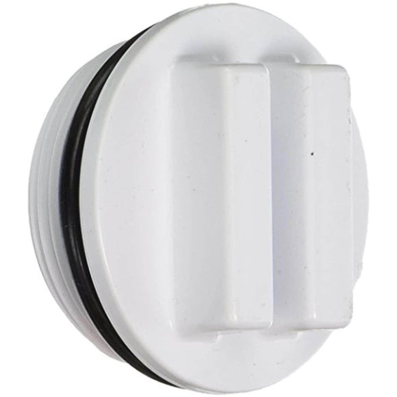 Super Pro 25543-000-000 1.5-Inch Plug with O-Ring, White - Getlegitdeals