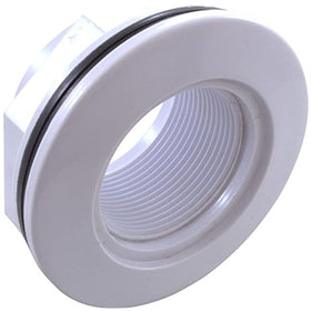 Custom 25550-000-000 1.5" FPT 2.375" HS 3.5" FD Wall Fitting with Nut - White - Getlegitdeals