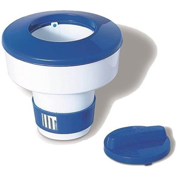 Swimline 8725SL Chlorine Bromine Floating Feeder Blue & White - Getlegitdeals