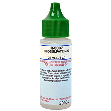 TAYLOR TECHNOLOGIES INC R-0007-A THIOSULFATE #7 N/10 3/4 OZ - Getlegitdeals