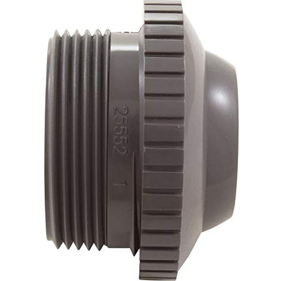 Custom Molded Products Outlet Fitting, 1-1/2"Mpt X 1/2" Eye, Dark Gray - Getlegitdeals