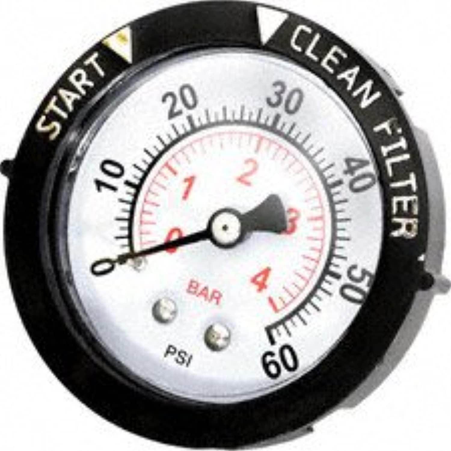 Pressure Gauge W/Indicator Rear Mount - Getlegitdeals