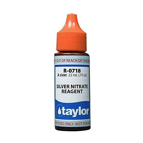 TAYLOR TECHNOLOGIES INC R-0718-A REAGENT SILVER NITRATE 3/4 OZ - Getlegitdeals