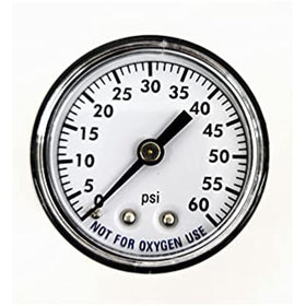 Super Pro Pressure Pool Filter Gauge, 0-60 Psi, 1/4" Nipple - Getlegitdeals
