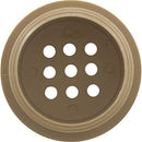 Custom Molded Products Air Injector Cap, CMP Natural Wonders Bubbler, 1-1/2"mpt, Tan - Getlegitdeals