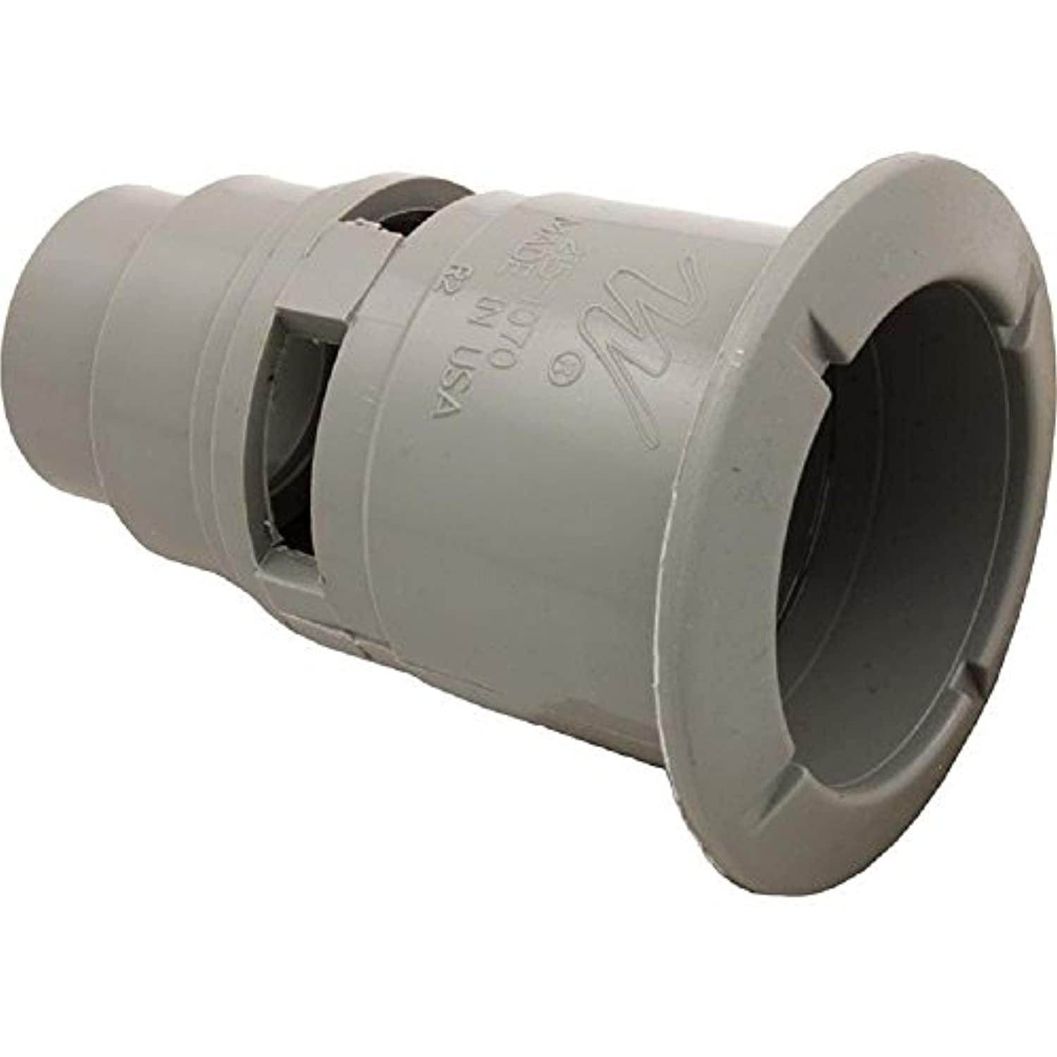 Waterway Wall Fitting, Poly Storm Gunite, Gray #215-1077 - Getlegitdeals