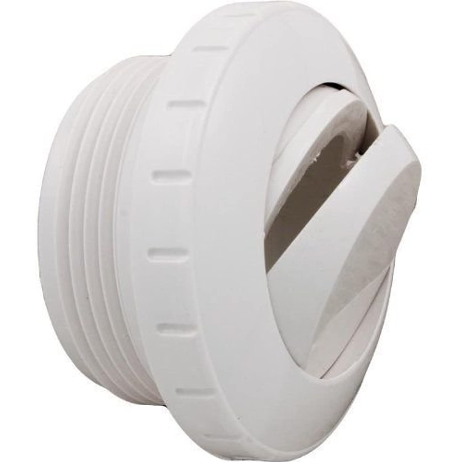 Waterway Threaded 1.5"MPT Fitting Slotted Eyeball Opening White 400-1410A - Getlegitdeals