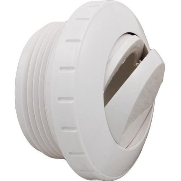 Waterway Threaded 1.5"MPT Fitting Slotted Eyeball Opening White 400-1410A - Getlegitdeals
